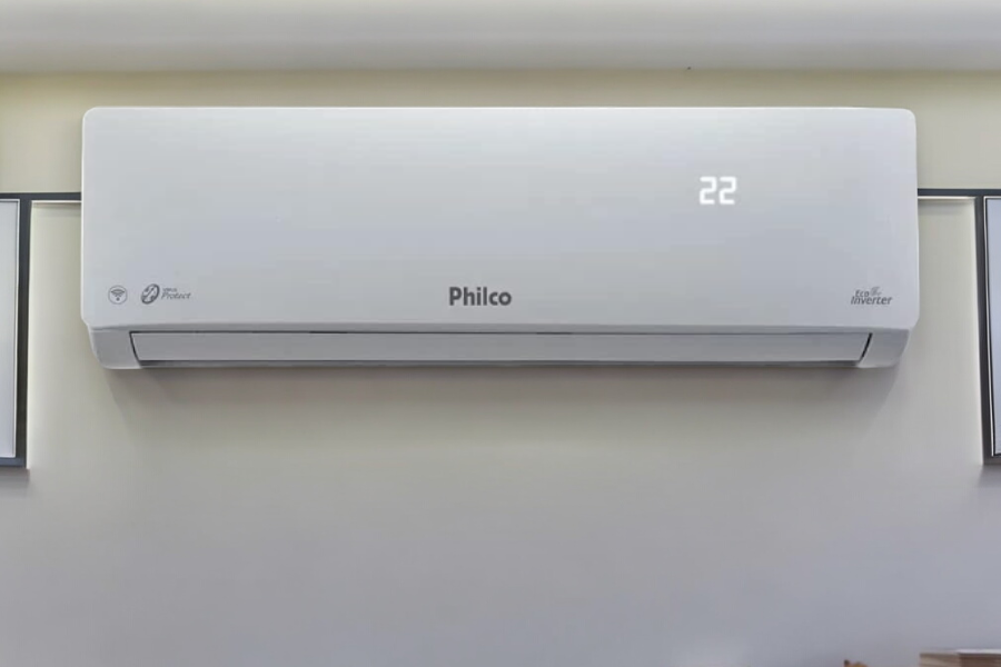 Ar Condicionado Split Hi Wall Inverter Philco Vírus Protect Ambientado