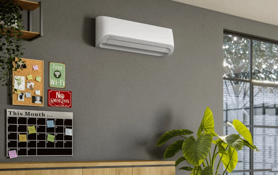 Ar-condicionado Inverter Electrolux Color Adapt na sala